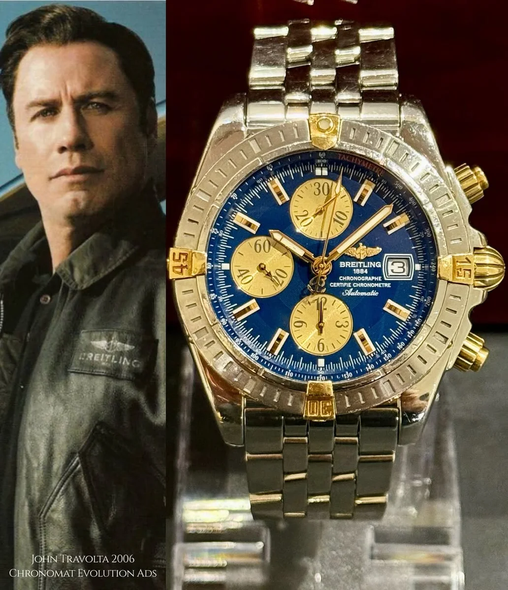 Breitling Chronomat Evolution Two Tone Full Steel