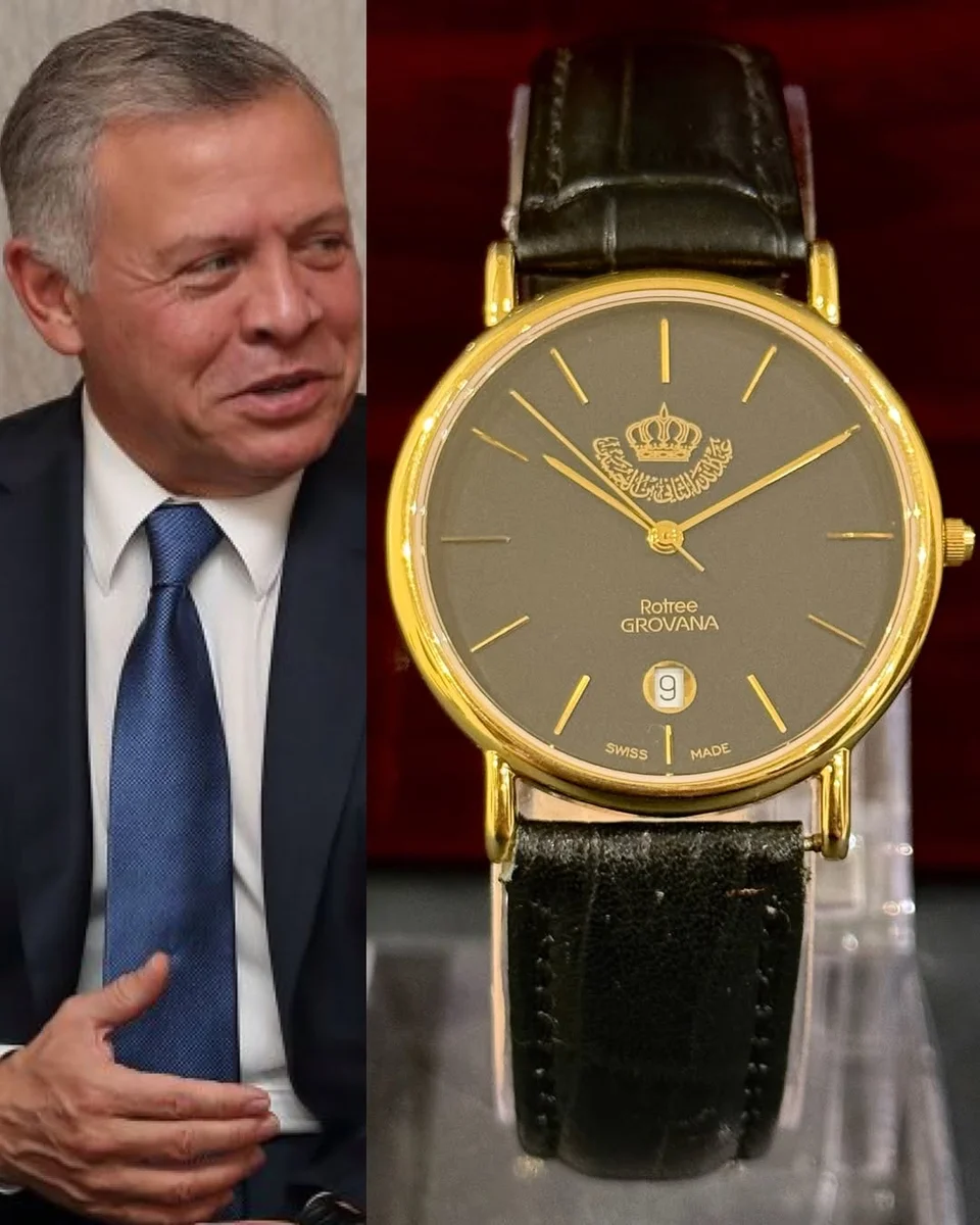 Rare 2003 Royal Protocol Grovana Special Edition King Abudullah II Jordan