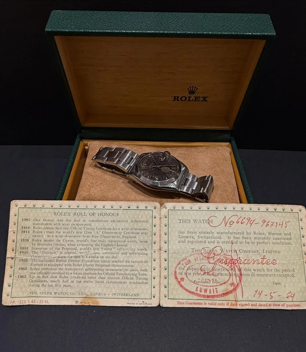 Rare Rolex 1964 Kuwaiti Army First Edition - Image 10