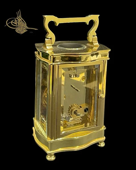 Rare 1922 Ottoman Empire Desk O'clock - Sultane Gift Ultra Rare - Image 14