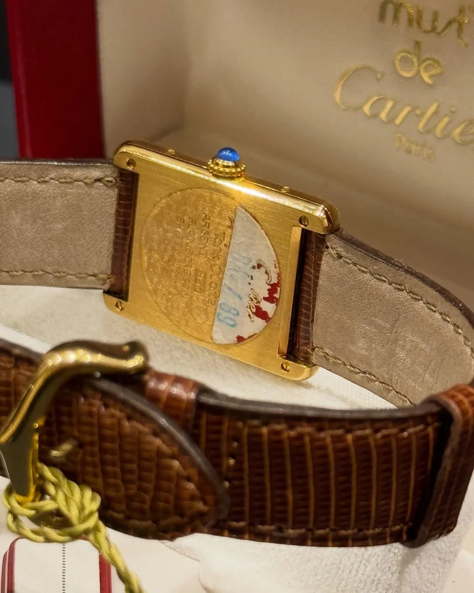 Rare Cartier Tank Masterpiece – 1980 Unseen Condition - Image 7