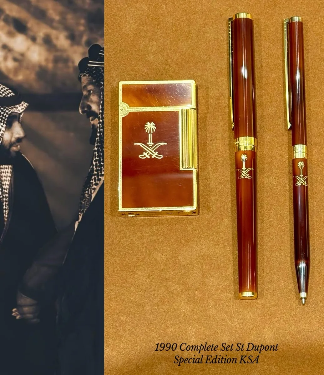Rare St Dupont Set Special Edition KSA 1990