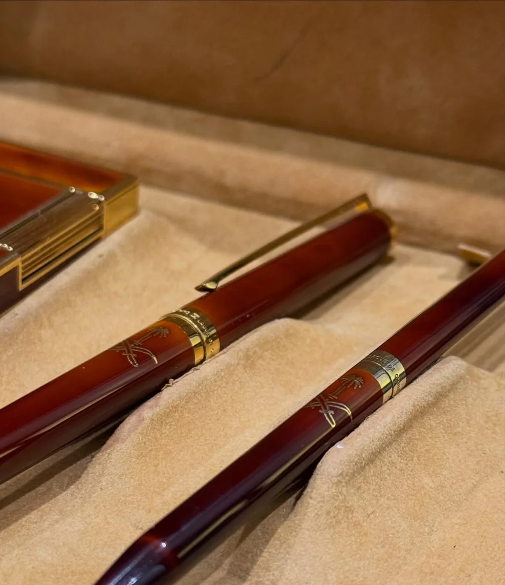 Rare St Dupont Set Special Edition KSA 1990 - Image 3