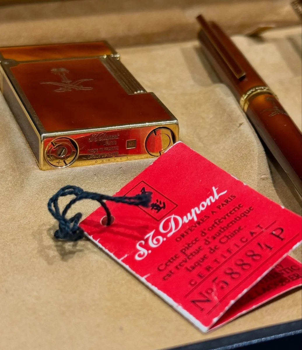 Rare St Dupont Set Special Edition KSA 1990 - Image 5