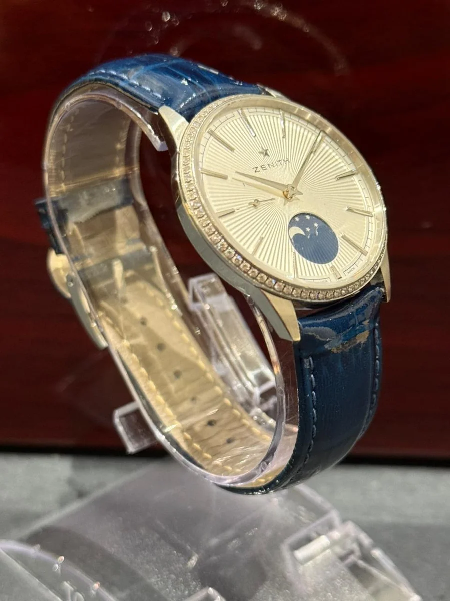 Rare Zenith Elite Monophase – Special Edition Silver Diamonds - Image 2