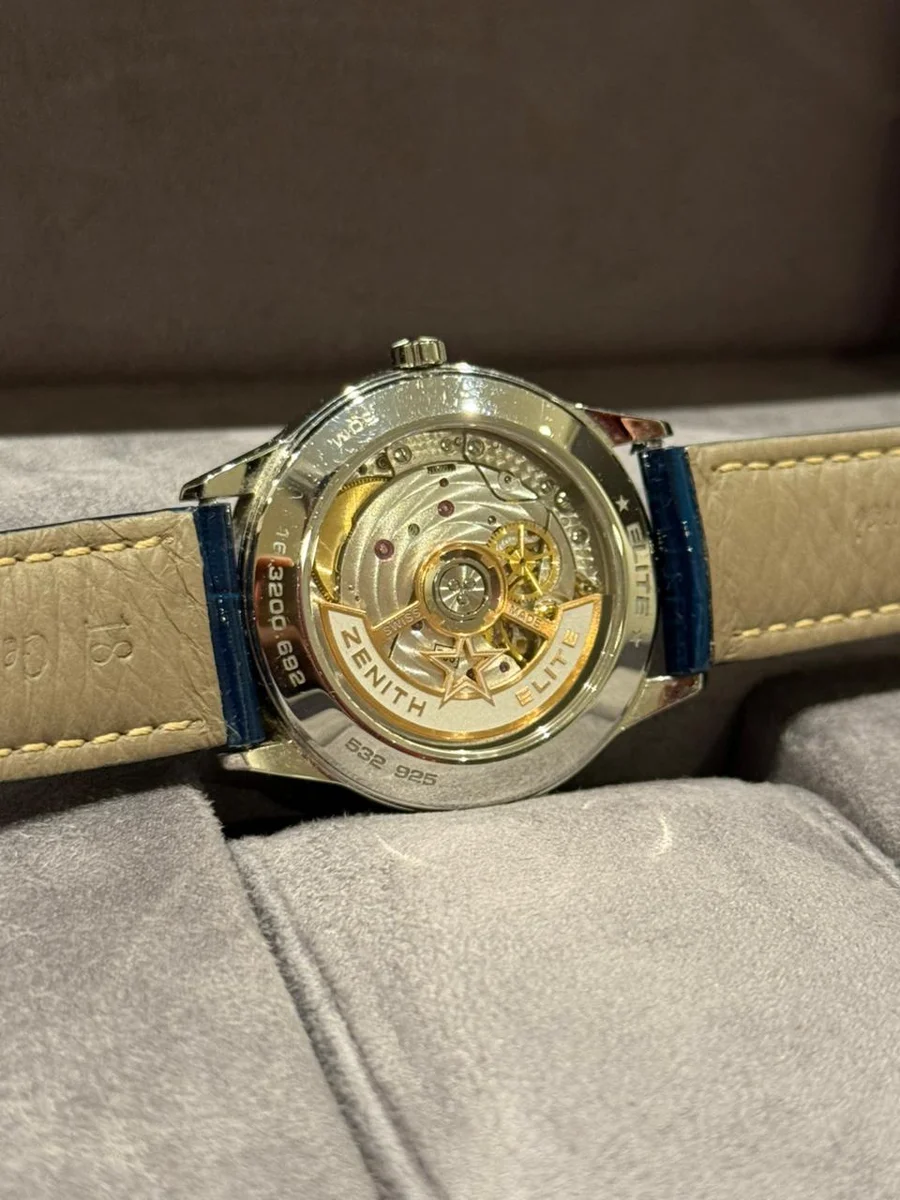Rare Zenith Elite Monophase – Special Edition Silver Diamonds - Image 7