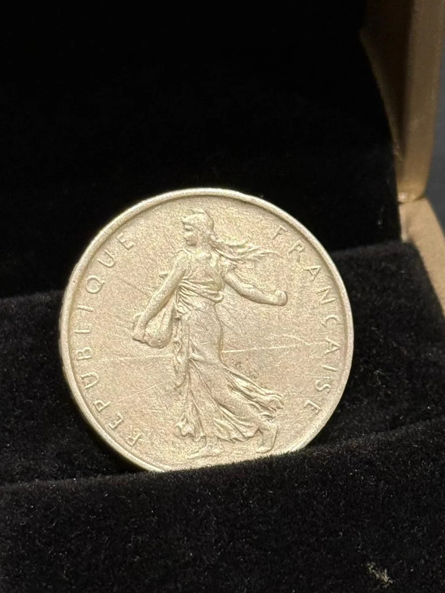 Rare 1964 France - 5 Franck Fine Silver