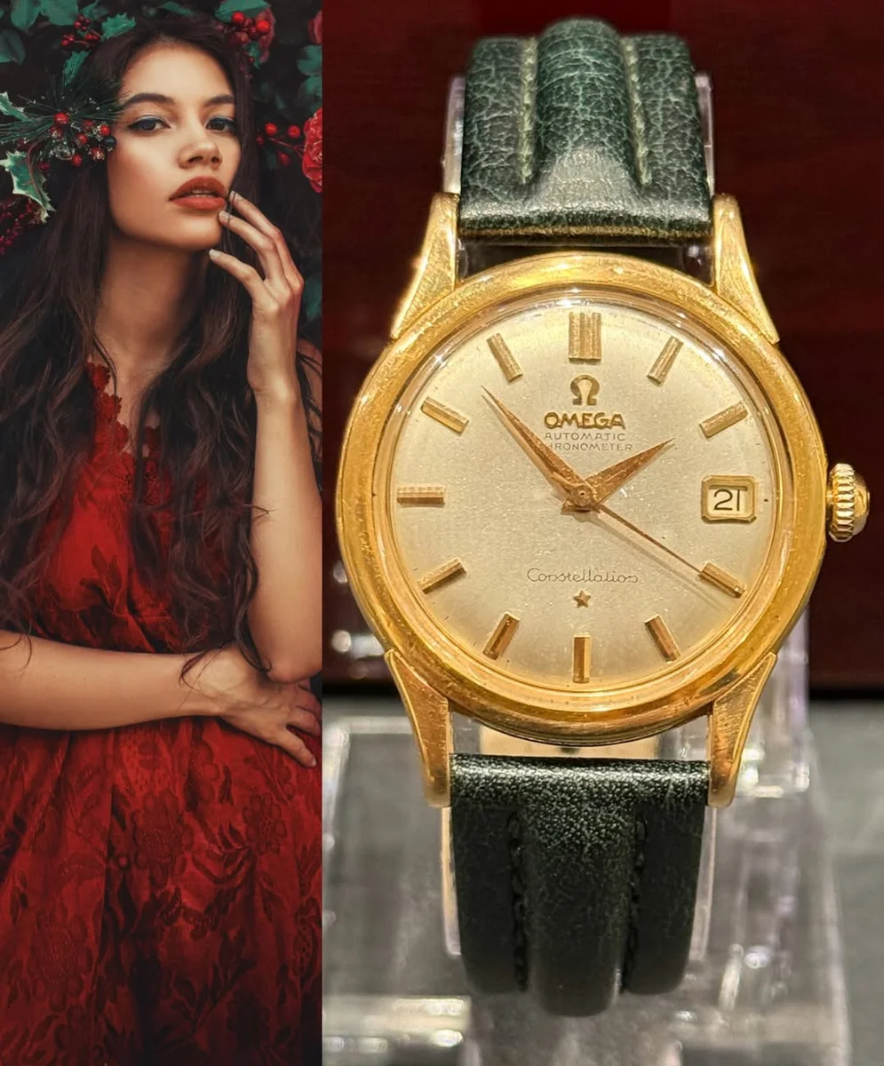 Rare Omega Masterpiece 1960 Full Gold - In Excellent Condition