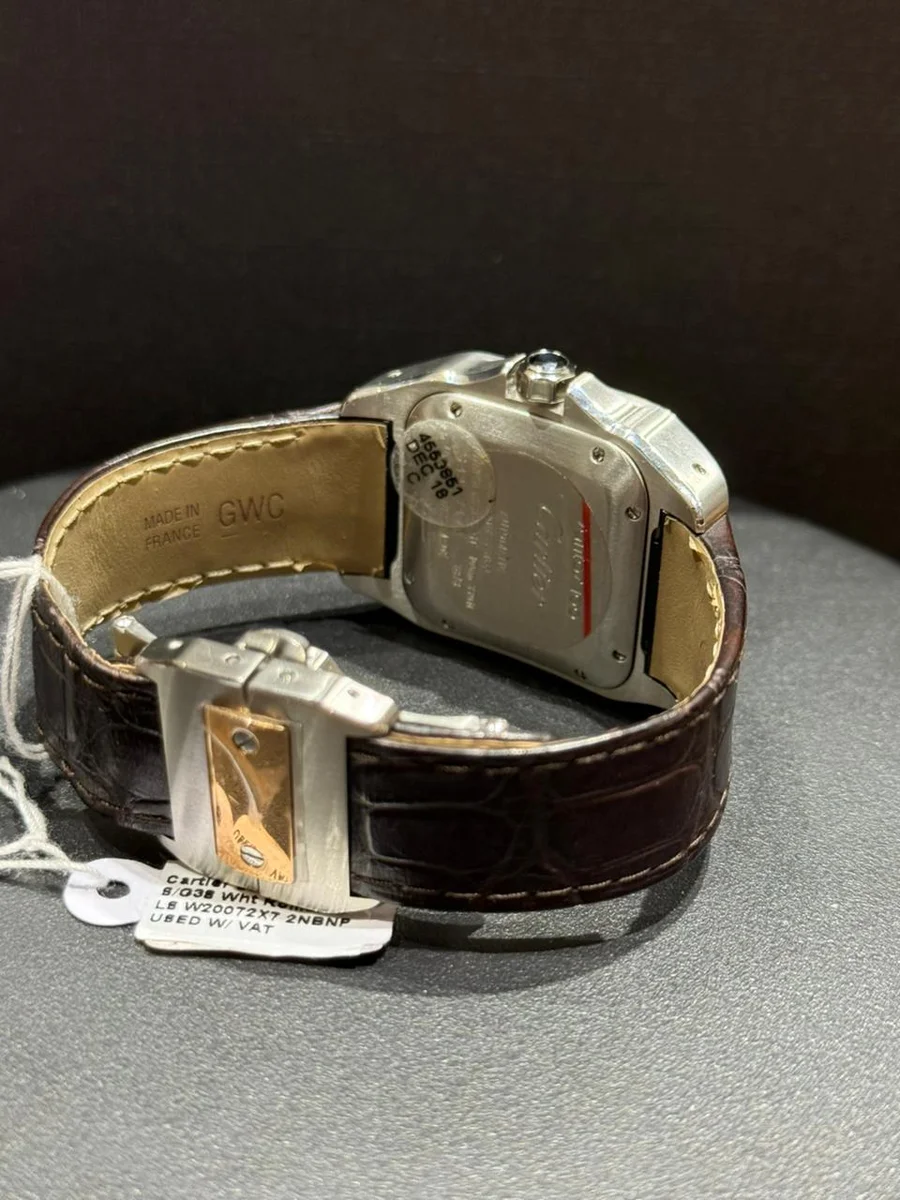 Cartier 100 Santos Steel/Gold An Icon Of Modern Masculine Elegance. - Image 5