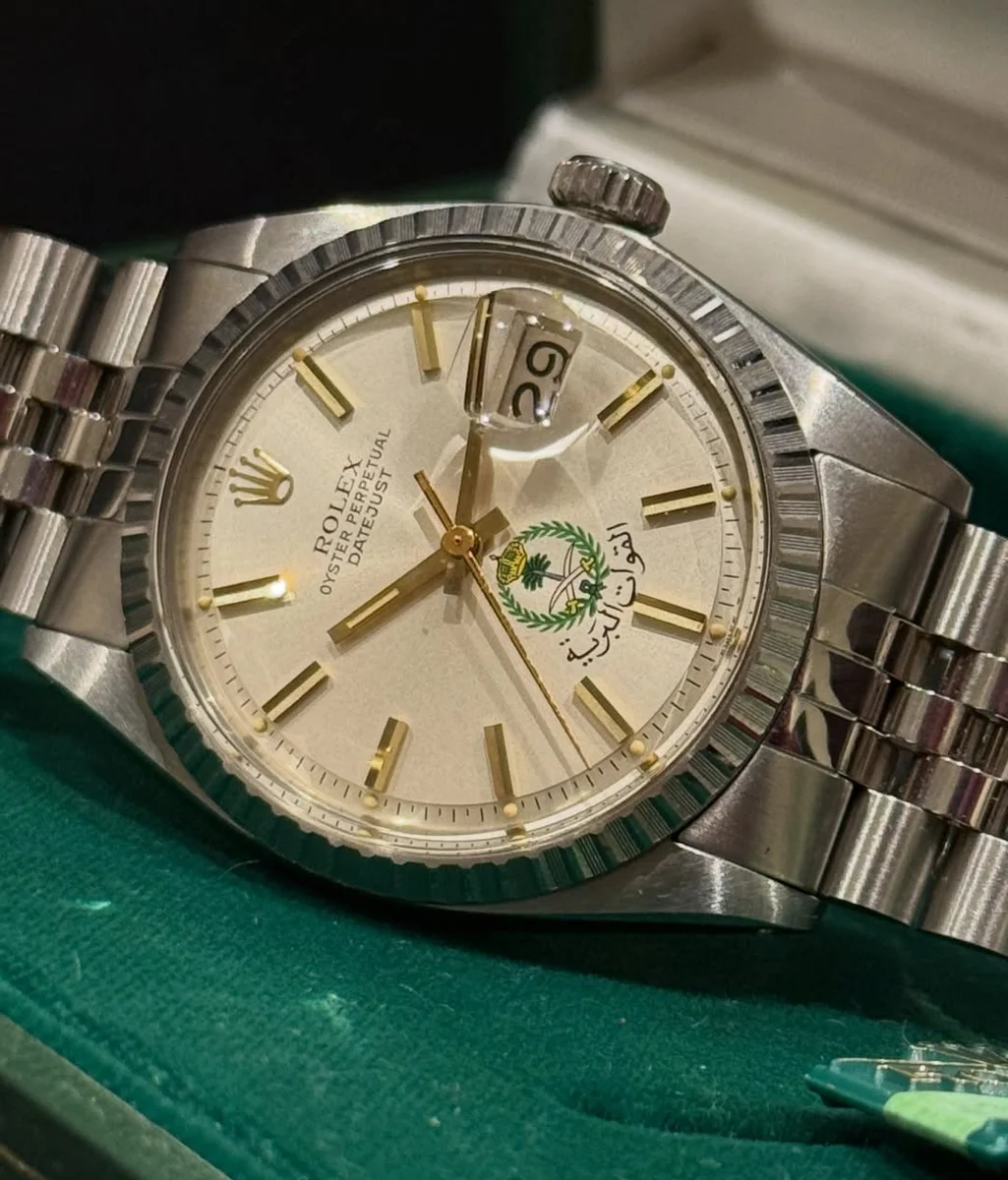 Ultra Rare Rolex 1976 Datejust Issued Exclusively For The Saudi Land Forces - Image 3