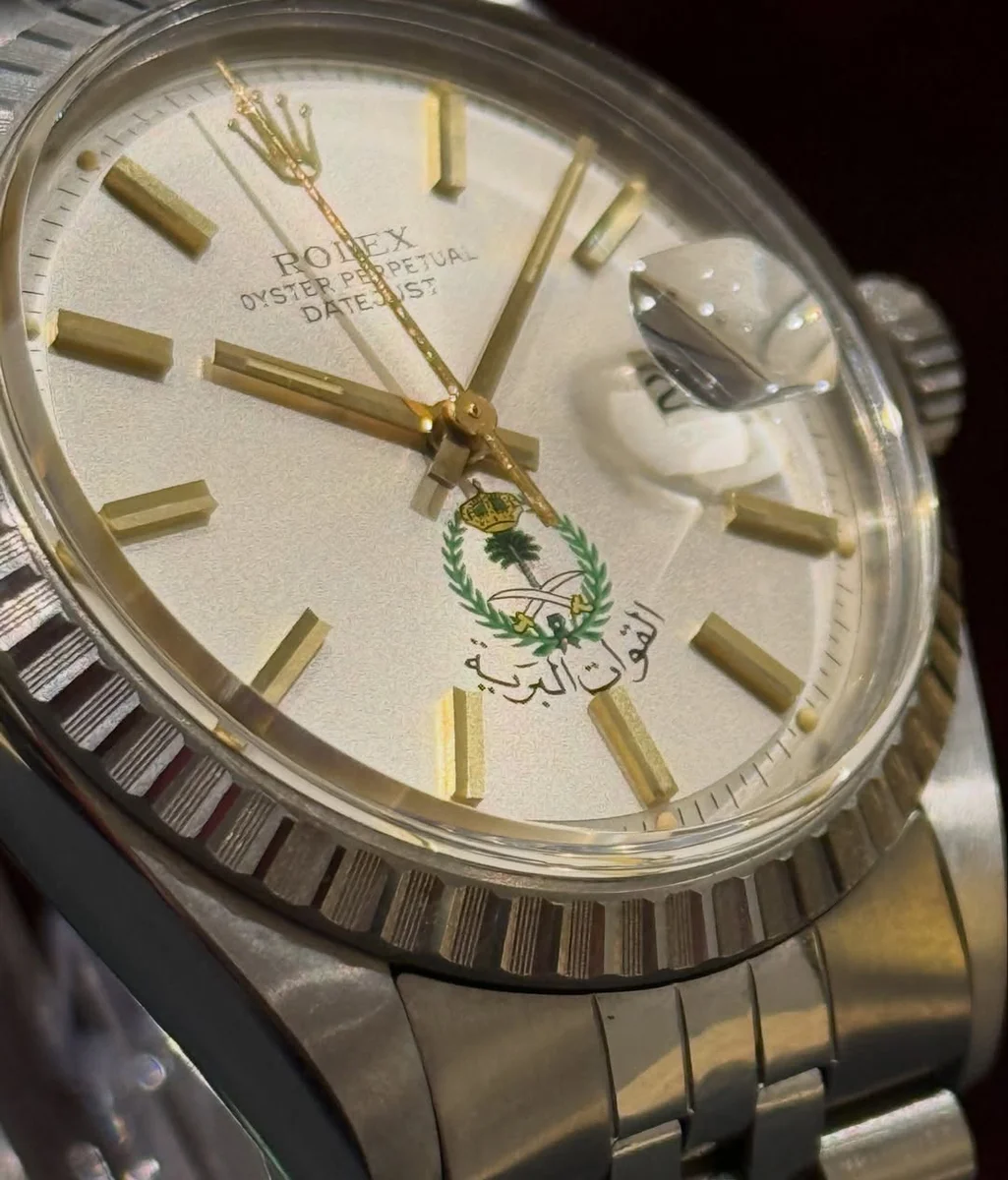 Ultra Rare Rolex 1976 Datejust Issued Exclusively For The Saudi Land Forces - Image 6
