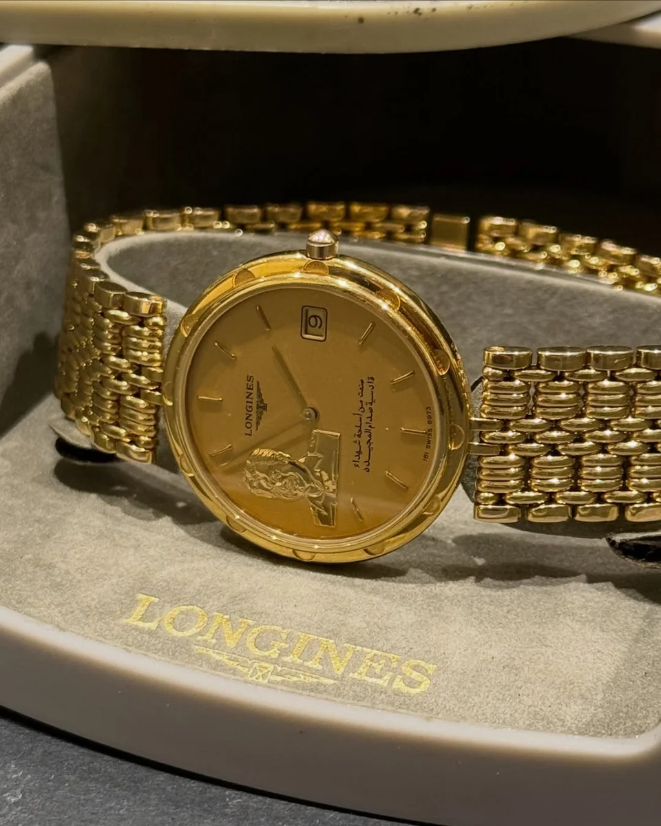 Rare 1981 Presidential Longines – Iraq President Saddam Hussain - Image 5