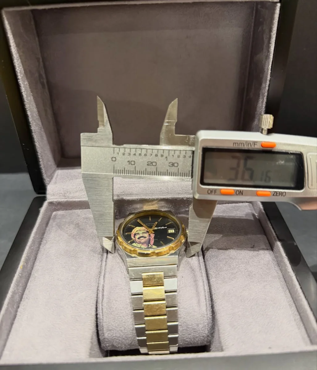 Rare Presidential Release Iraq 1980 Certina Switzerland - Image 10