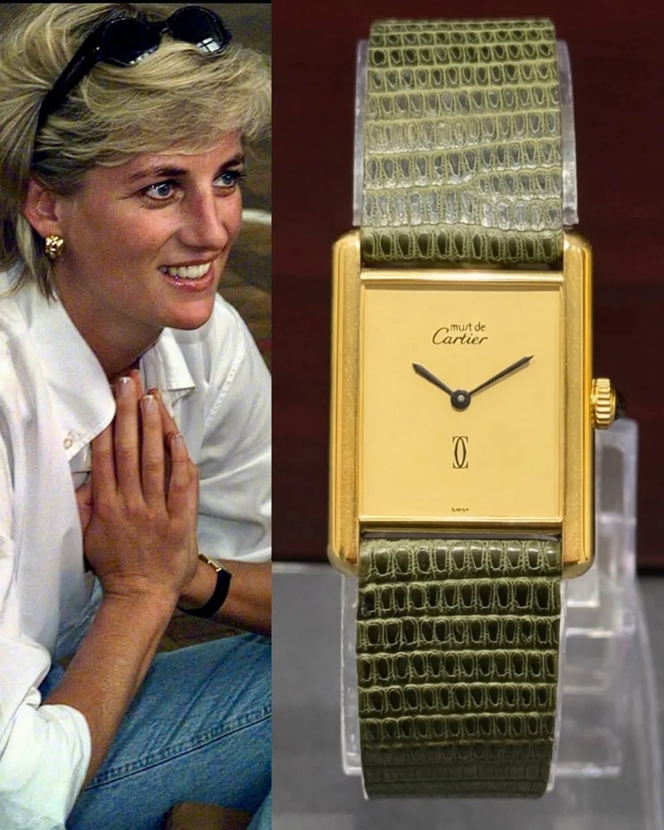 Rare 1978 Cartier Tank Ivory 925 Sterling Silver And Gold-Plated