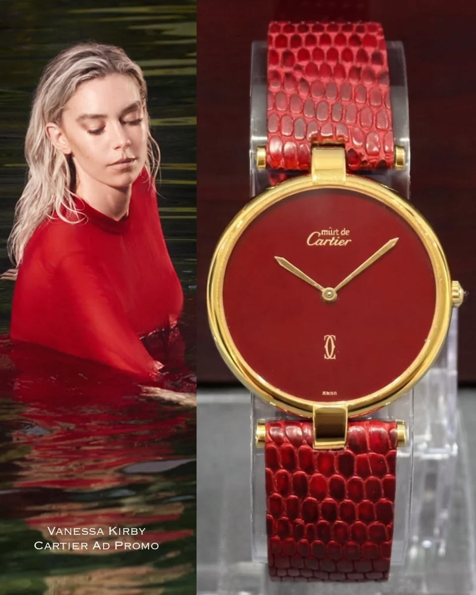 Rare Cartier 30mm Must De Cartier Collection 1990s Creations.