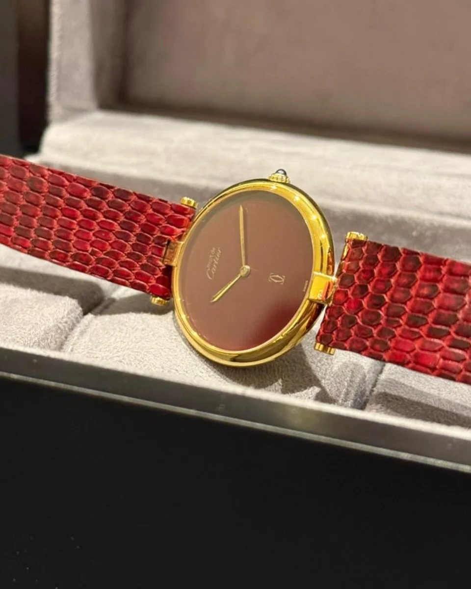 Rare Cartier 30mm Must De Cartier Collection 1990s Creations. - Image 3