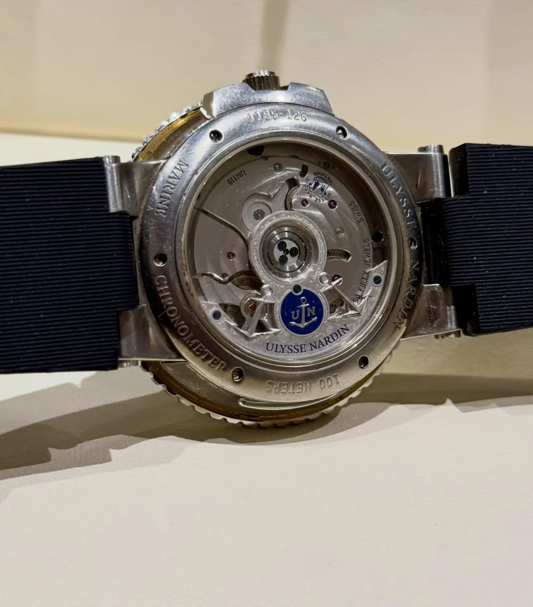 Rare Ulysse Nardin Marine Collection 43MM Steel Rubber - Image 3