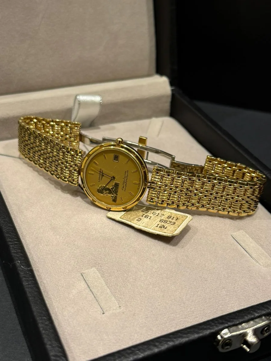 Rare 1981 Presidential Longines – Iraq President Saddam Hussain Lock Zero - Image 5