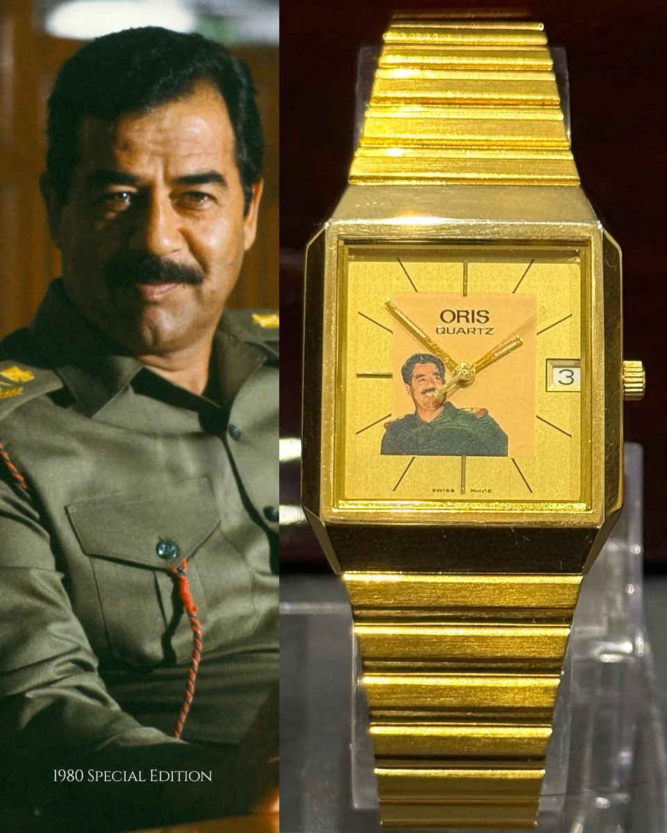 Rare Oris Special Edition, Iraq 1980 President Saddam