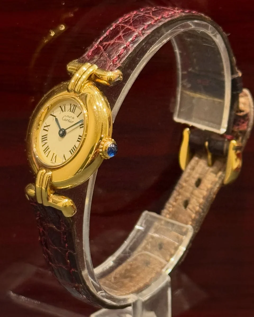 Rare Cartier Must de Colisée 1990s Classic 26 mm - Image 3