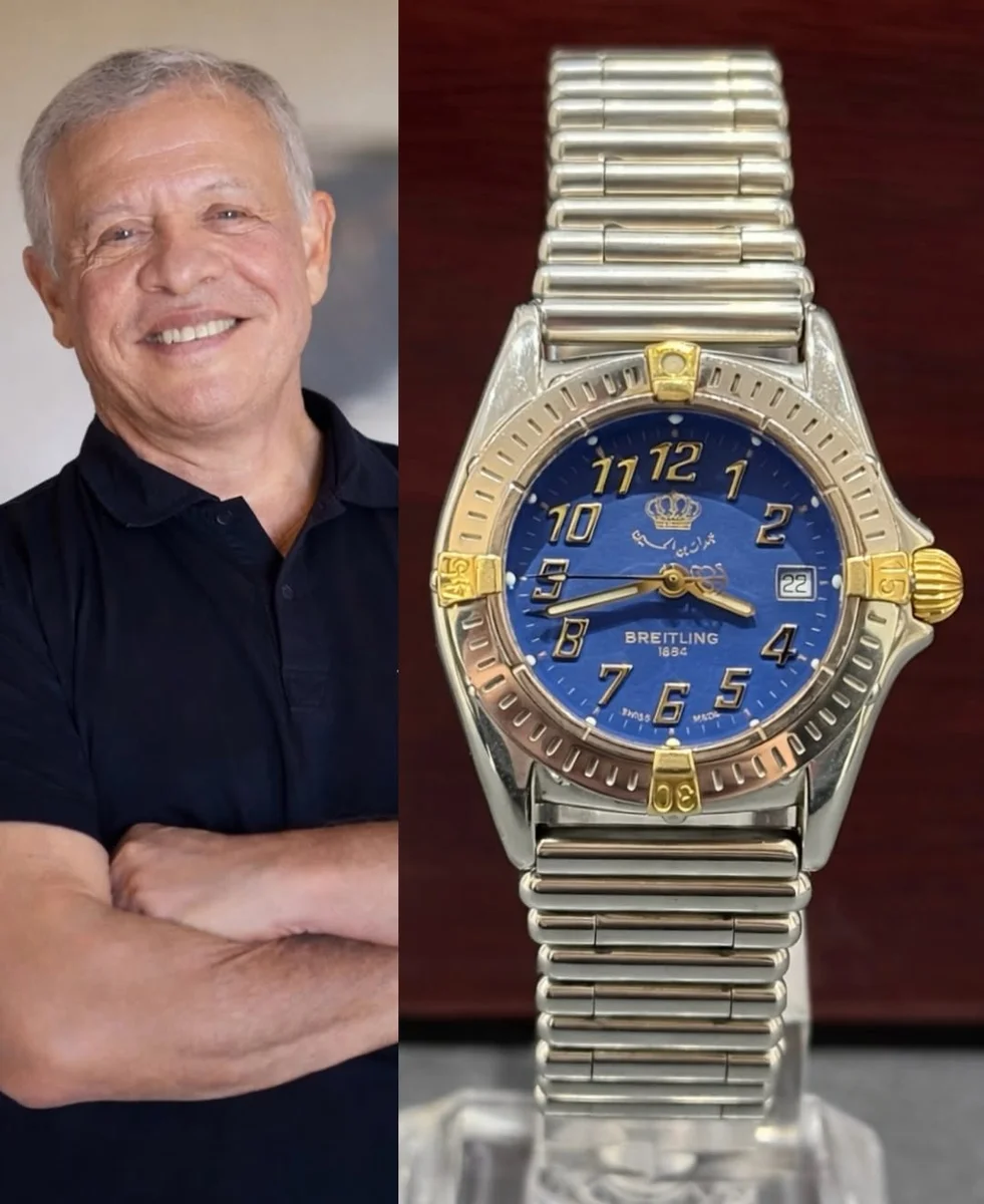 Very Rare Breitling Callistino Royal Special Edition Early 2000s King Abdullah II