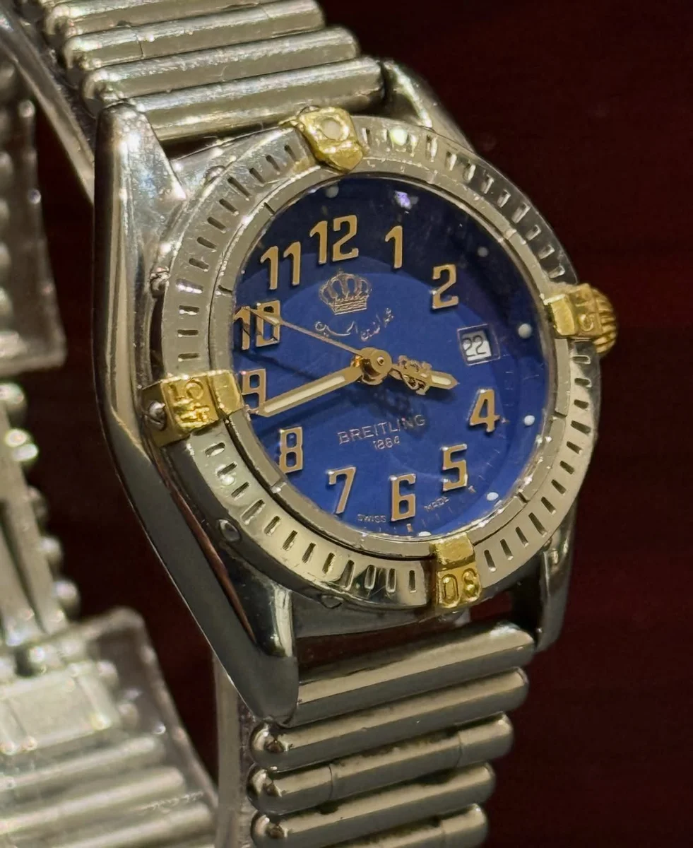 Very Rare Breitling Callistino Royal Special Edition Early 2000s King Abdullah II - Image 2