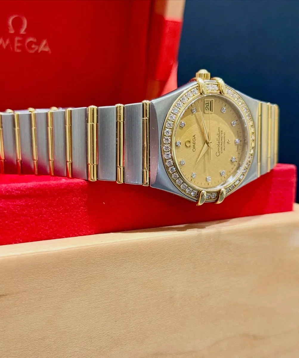 Omega Constellation Special Steel/Gold Diamonds 31MM For Ladies - Image 5