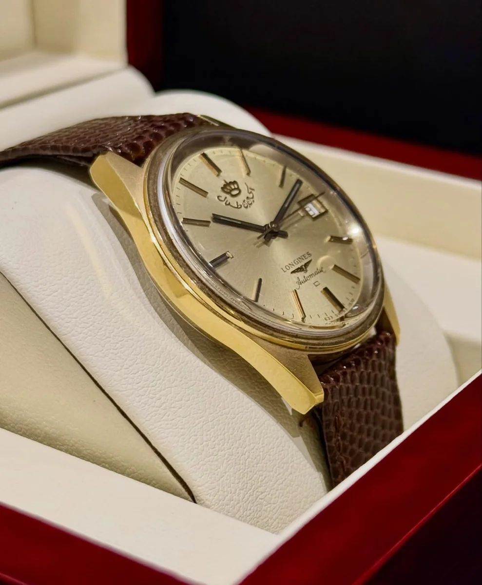 Ultra Rare Longines Royal Special Edition1970 Automatic King Hussain - Image 2